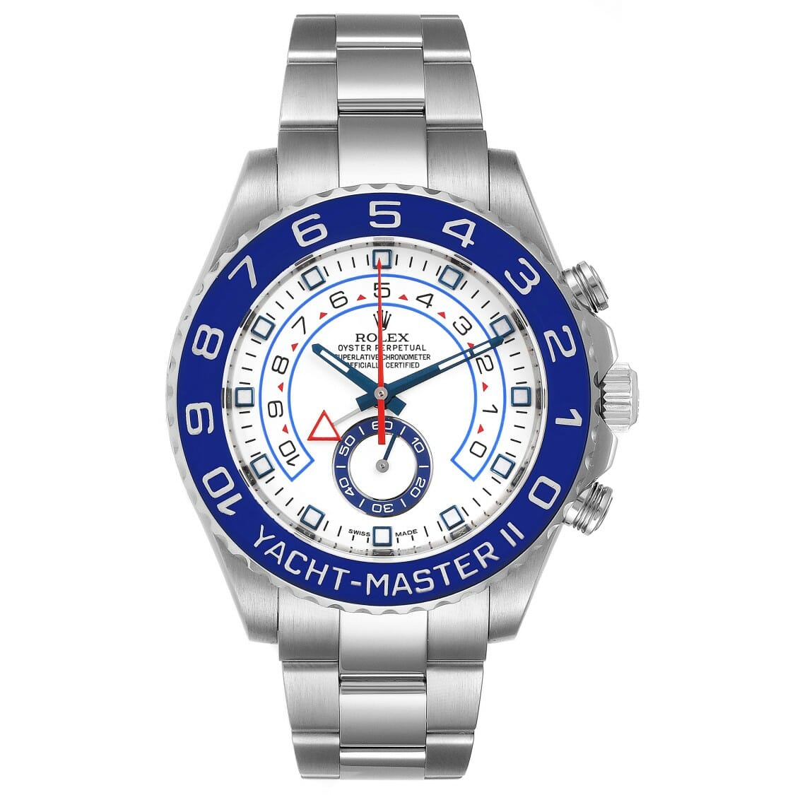 ساعة رولكس يخت ماستر II 44 سيراكروم باللون الأزرق للرجال 116680 المملكة العربية السعودية