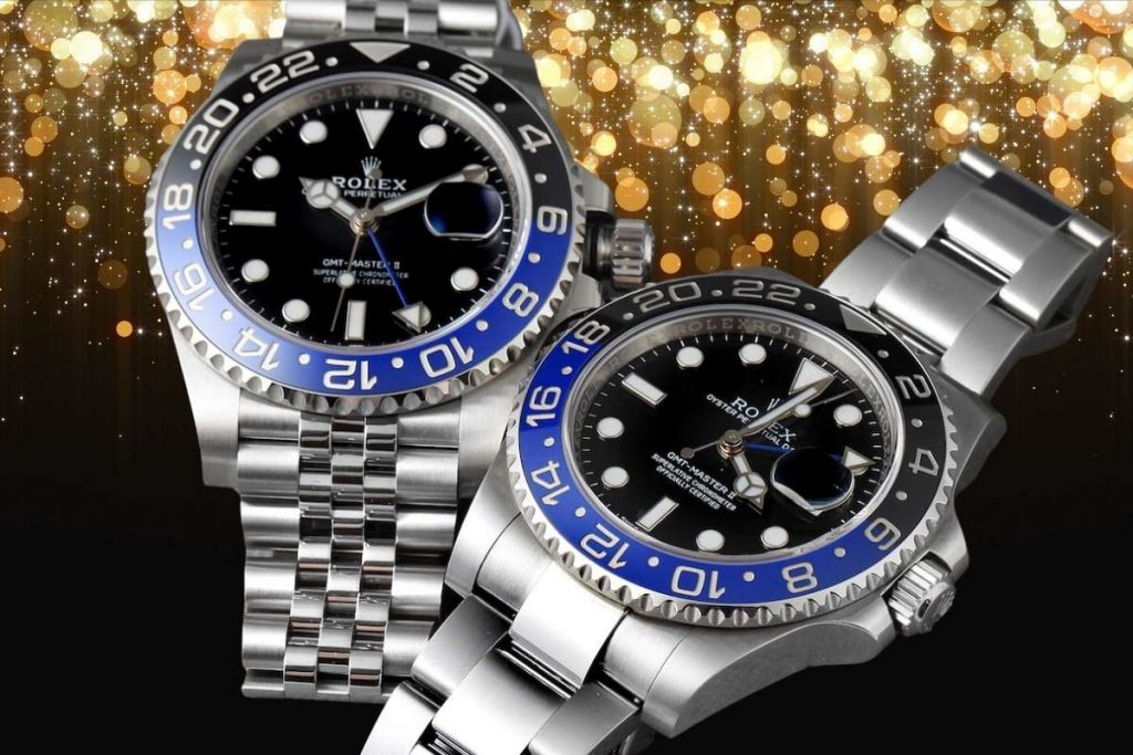 Rolex Batman 2013 and 2019