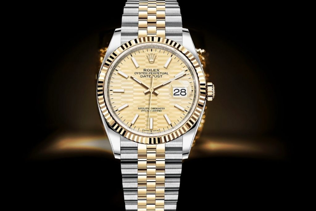 Gold Rolex Datejust