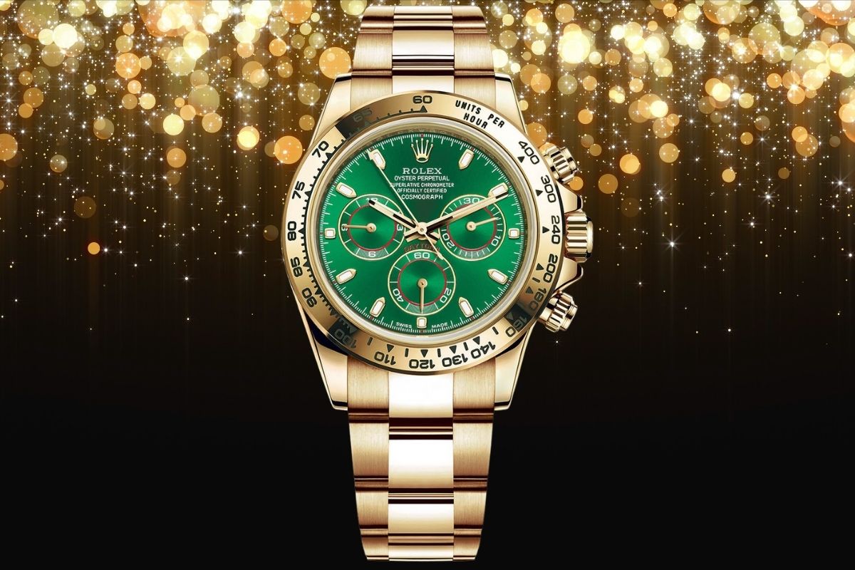 John Mayer Rolex Cosmograph Daytona Green Dial