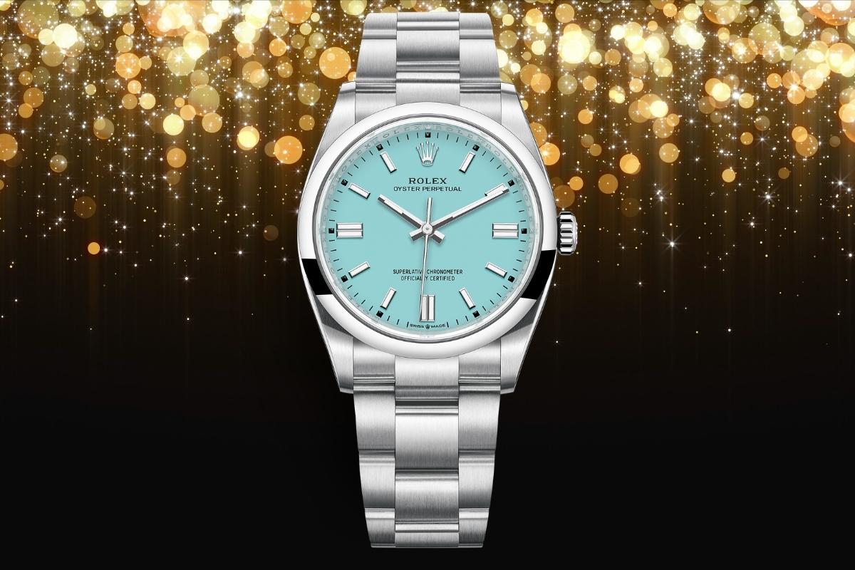 Rolex Oyster Perpetual Tiffany Blue