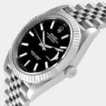Rolex 18k White Gold & Steel Men's Datejust 41mm Watch