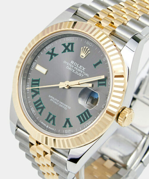 Rolex Datejust 126333 18K YG SS Watch 41mm