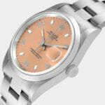 Salmon Rolex Oyster 15200 Men's Watch 34mm