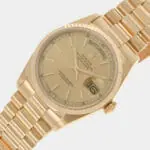 Rolex 18K Yellow Gold Day-Date Automatic Men's Watch 36mm
