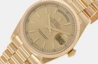 Rolex 18K Yellow Gold Day-Date Automatic Men's Watch 36mm
