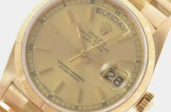 Rolex Day-Date 18k Yellow Gold Automatic Men's Wristwatch - 36mm