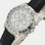 Rolex 18k White Gold Daytona 116519 Men's Watch