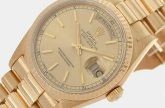 Rolex 18k Gold Day-Date Automatic Men's Wristwatch