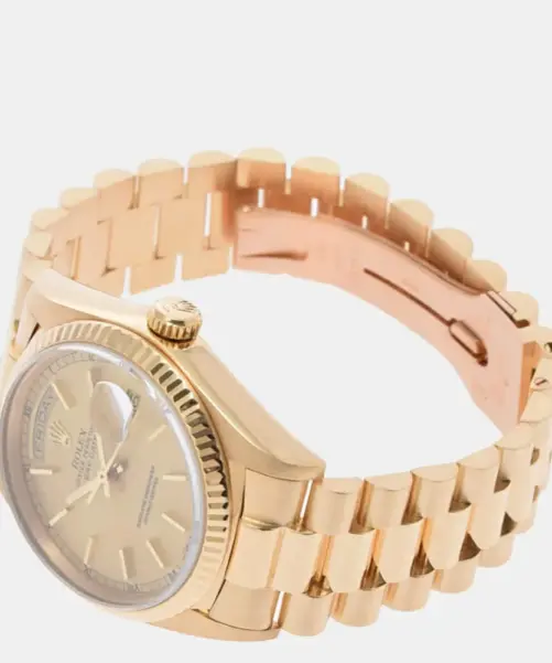 Rolex 18k Gold Day-Date 18038 Watch