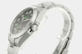 Rolex Black Steel Air-King 126900 - Men's Automatic Watch