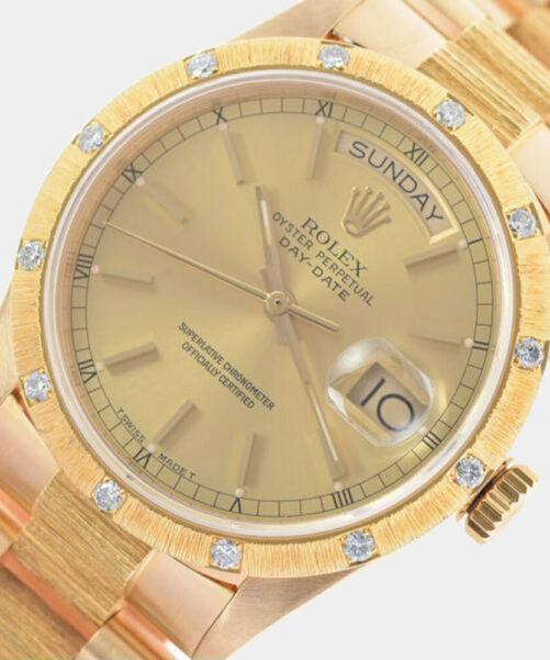 Rolex 18k Yellow Gold Day-Date Automatic Men's Watch