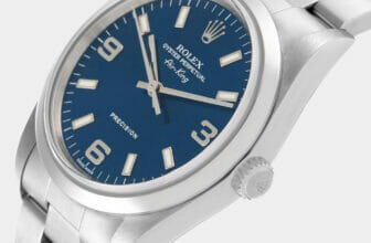 Blue Rolex Air-King 14000 for Men