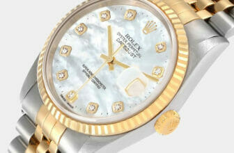 Rolex Diamond Datejust 16233 Men's Watch