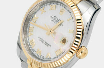 Rolex Datejust 116233 18K Gold Mother of Pearl Watch