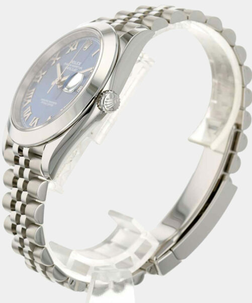 Rolex Blue Steel Datejust 41mm Automatic Men's Watch