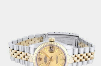 Rolex 18k Gold & Steel Datejust 68273 Men's Watch