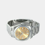 Rolex White Grape Oyster Perpetual 116000 36mm Men's Watch