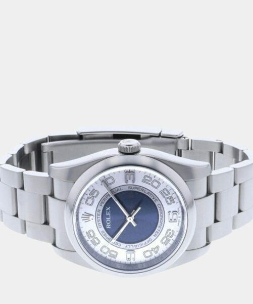 Blue Rolex Oyster Perpetual 116000 Men's Watch 36mm