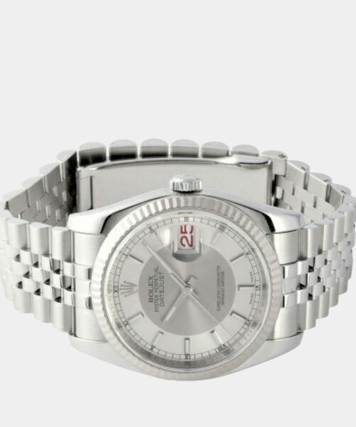 Rolex Datejust 116234 18k White Gold & Steel 36mm Automatic Men's Watch