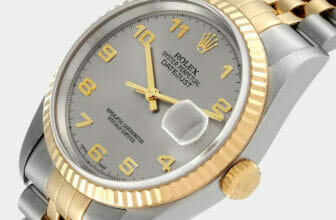 Rolex Datejust 16233 18k YG/SS Auto Men's Watch