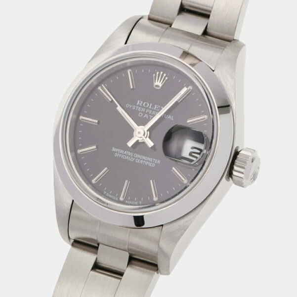 Black Rolex Oyster Date 69160 Women's Watch