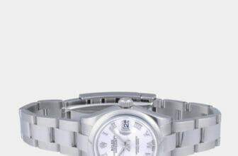 Rolex Silver Steel Datejust Watch