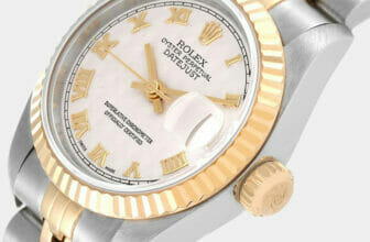 Rolex 18k Gold & Steel Women's Datejust 69173 Watch