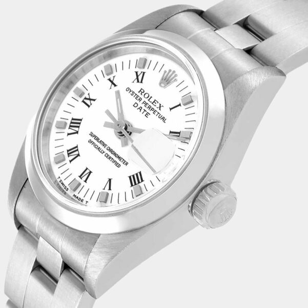 Rolex Women's SS Oyster Perpetual Date Watch 26mm