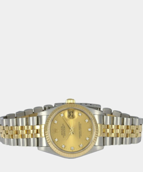 Rolex Datejust Women's Wristwatch 18k Gold & Steel
