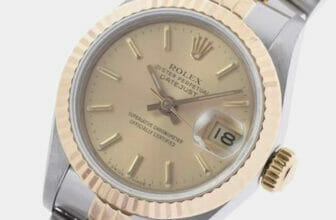 Rolex 18k gold and steel Datejust 69173 for women