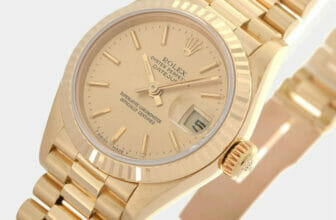 18K Gold Rolex Datejust 69178 Women's Watch