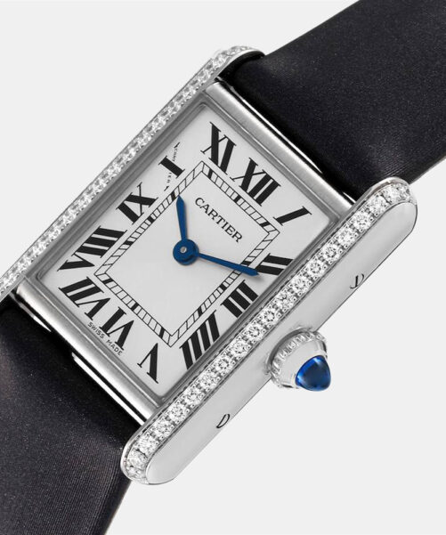 luxury men cartier used watches p695611 003