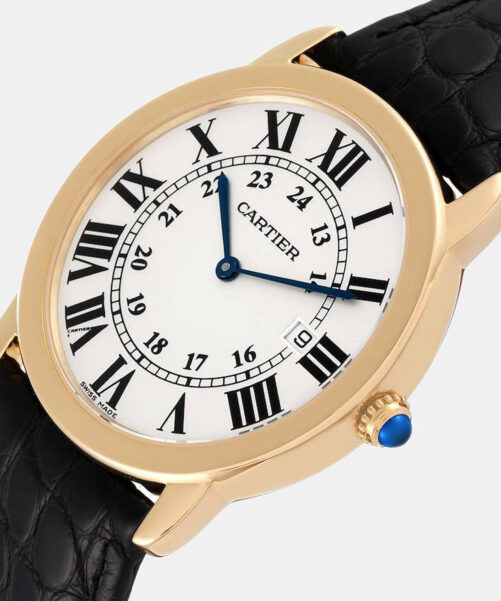 luxury men cartier used watches p766639 002