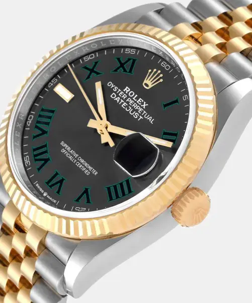 Rolex Datejust 126233 Slate 36mm Men’s Watch – Gold/Steel