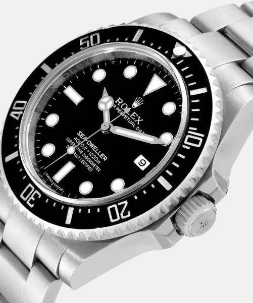 Rolex Sea-Dweller Deepsea 116660 Black Steel Watch