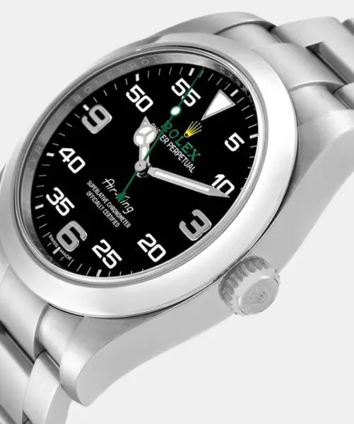 Rolex Air-King 116900 Black Stainless Steel Watch