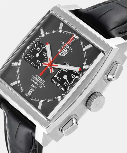Tag Heuer Monaco CAW211J Grey Stainless Steel Watch