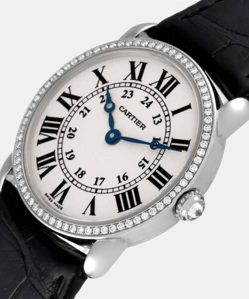 luxury women cartier used watches p734678 006