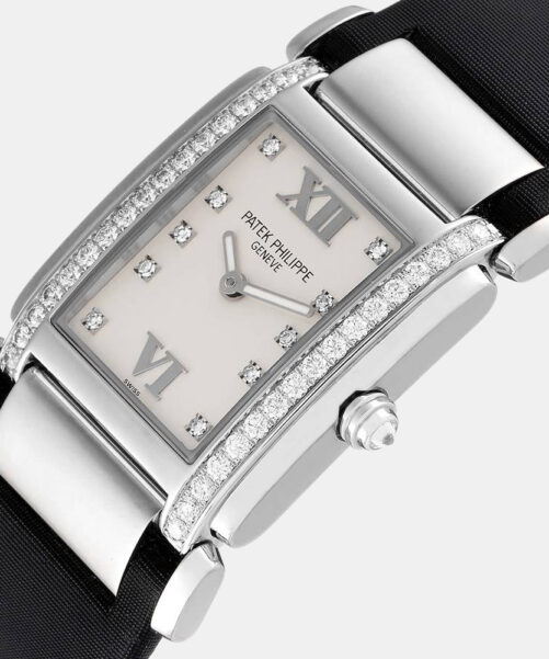 luxury women patek philippe used watches p586509 008