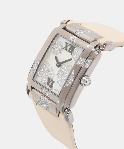 luxury women patek philippe used watches p706620 004