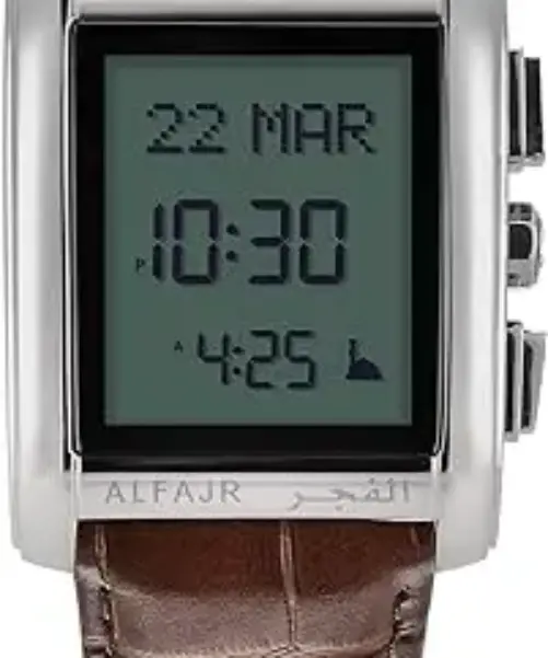 Al Fajr Casual Watch For Men Digital Leather – WS-06L