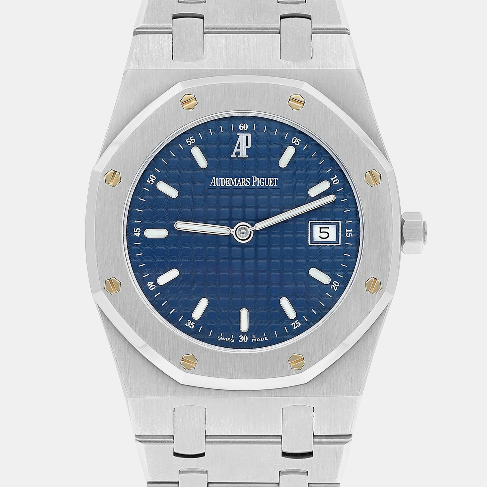 Audemars Piguet Royal Oak 56175ST | 33mm | Quartz | Blue Tapisserie