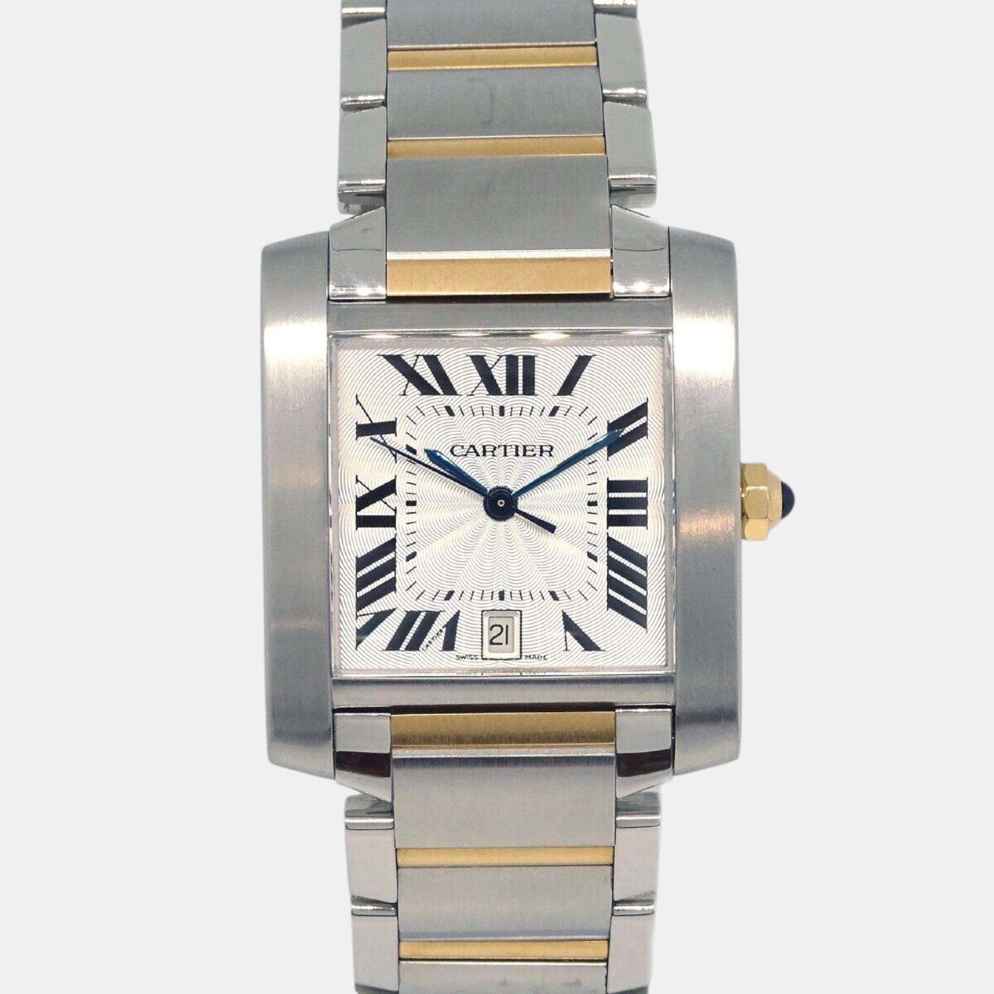 Cartier Tank Française | Stainless Steel | 27mm | Quartz | W51005Q4