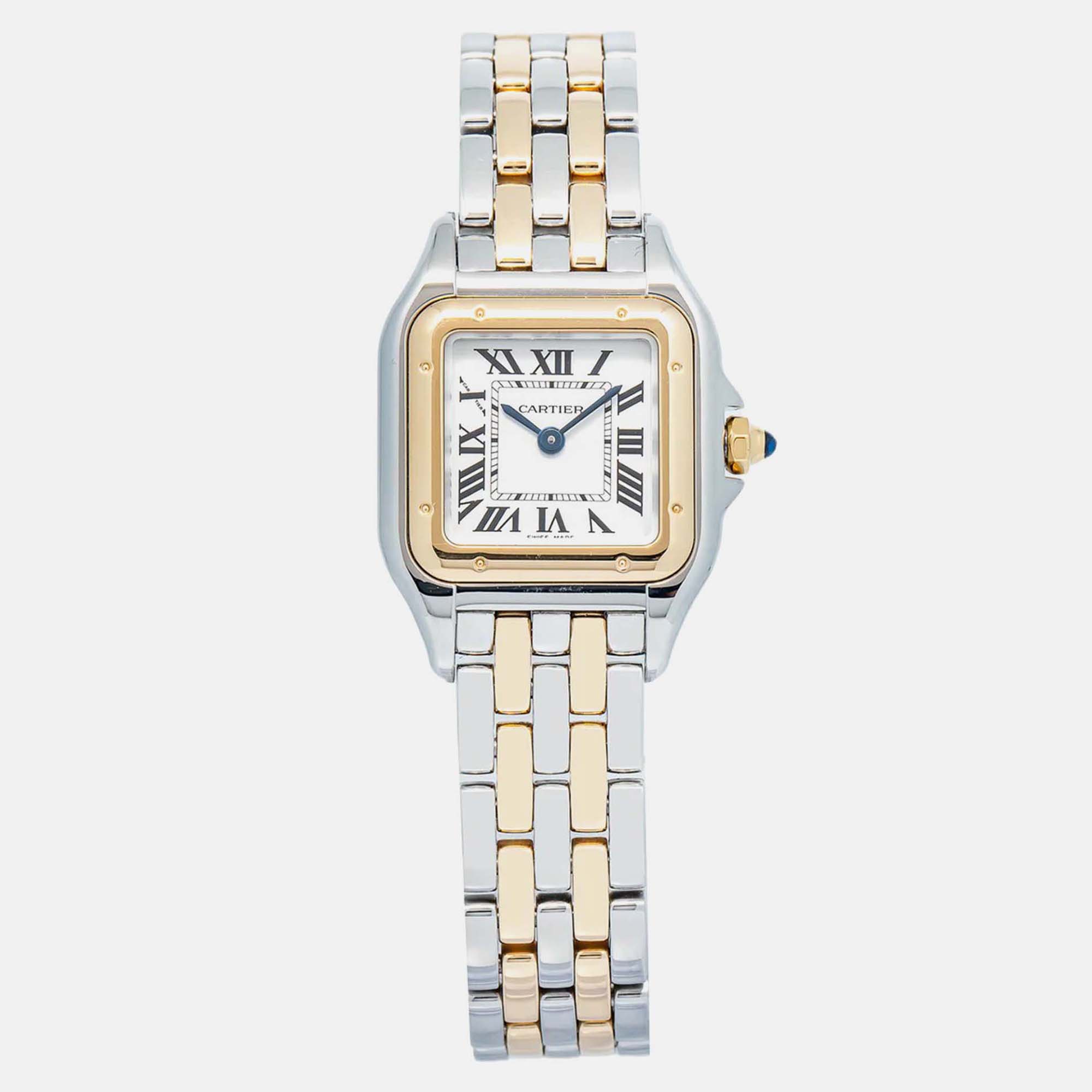 Cartier Panthère | 18k Yellow Gold & Steel | Small Model | W2PN0006