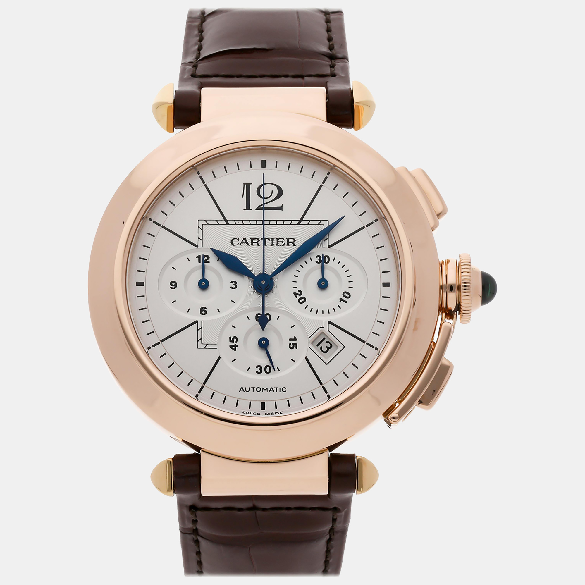 Pasha de Cartier Chronograph | 18k Rose Gold | 42mm | W3019951