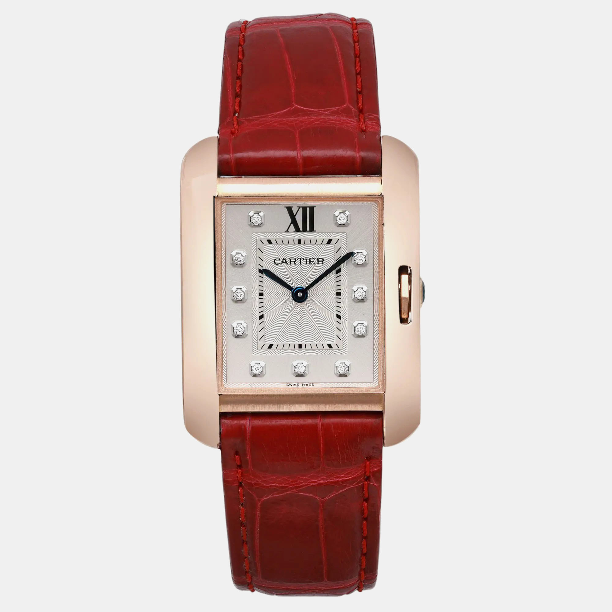 Cartier Tank Anglaise | 18k Rose Gold | 26mm | Automatic | WJTA0009