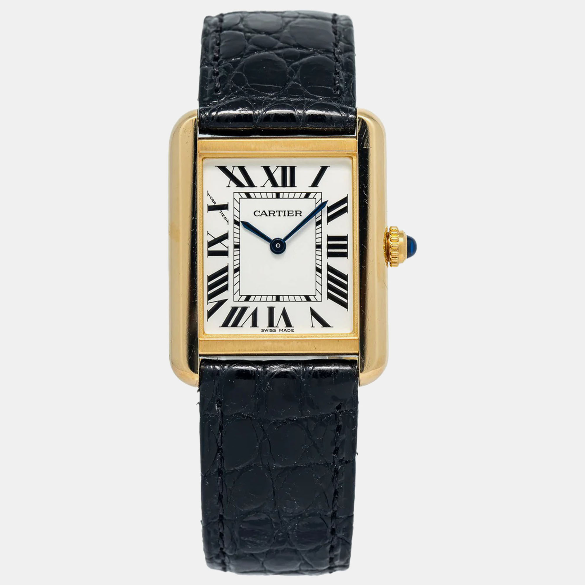Cartier Tank Solo | 18k Yellow Gold | 24 mm | Quartz | W5200002