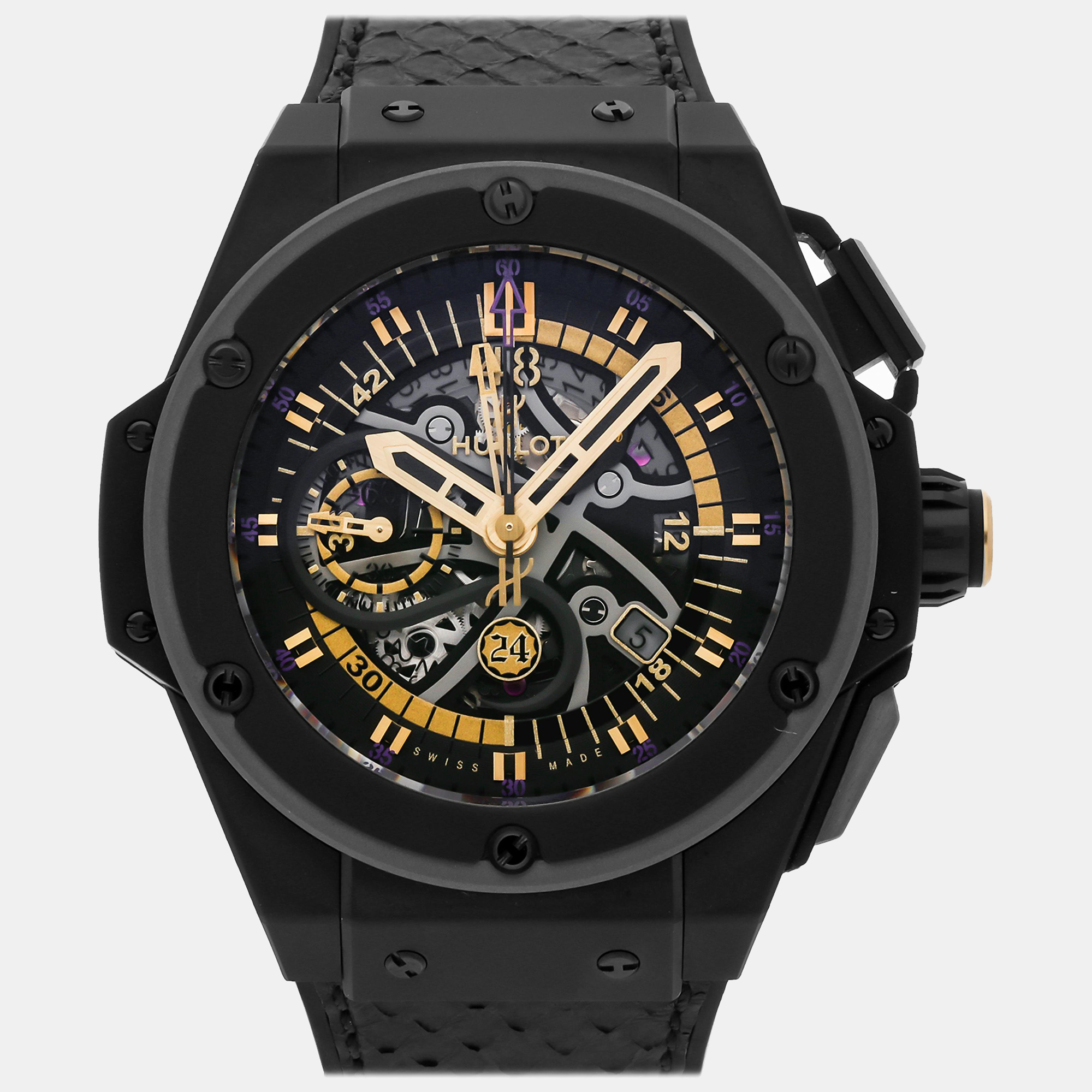 Hublot King Power Black Mamba Edition | Chronograph | Ceramic 48mm
