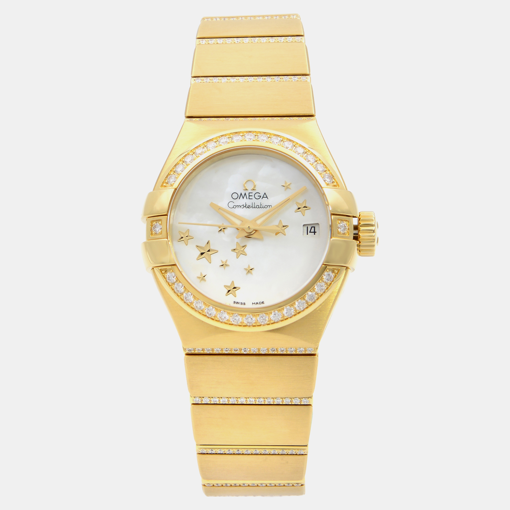 Omega Constellation 27mm | 123.55.27.20.05.002 | Automatic | 18K Yellow Gold | Silver Dial